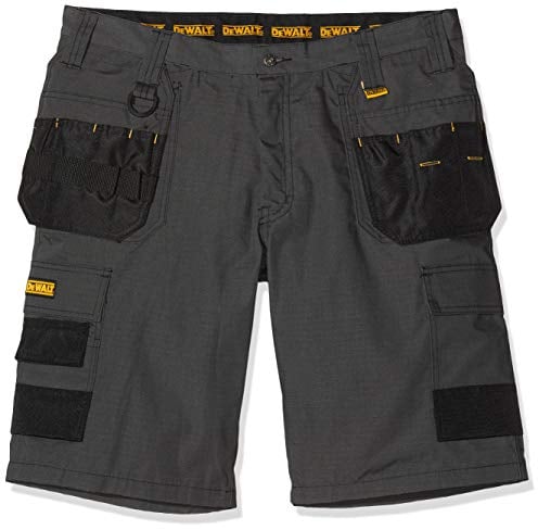 DEWALT Cheverley Arbeits-Shorts, Grau, Bundweite 46in