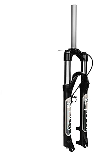 LvTu MTB Forcella Ammortizzata 26/27.5/29 Pollici Viaggio 100mm, Tubo Dritto 1-1/8 QR 9mm Lega XC Mountain Bike Forcella Anteriore Molla Dell'olio Idraulico