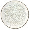 Gexmile Gravier Aquarium Naturels Pierres Décoratives pour Aquarium Gravier de Jardin pour Pot de Fleurs Jardin Domicile Vase Blanc Diamètre 5-8mm 1kg