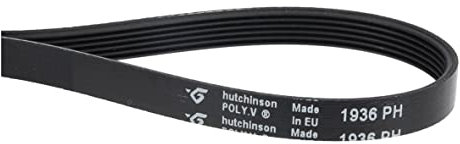 easyPART 1000042281-000 Courroie trapézoïdale 1936PH6 comme Whirlpool Bauknecht Ignis Maytag V-Zug 481235818164 Indesit C00311016 Brandt 57X0273 pour sèche-linge
