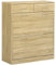 HOMCOM Mueble Zapatero Estrecho Zapatero Entrada Recibidor con 2 Cajones Abatibles y 2 Cajones Extraíbles para 12 Pares de Zapatos para Pasillo 80x30x91,5 cm Roble