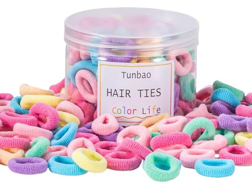 100PCS Baby Hair Ties,Toddler Ponytail Holders,Hair Bands for Girls Kids