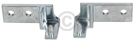 LUTH Premium Profi Parts Set di cerniere per porta in basso a sinistra, compatibile con Smeg 691130953 per forno