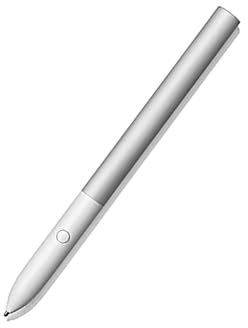 Alovexiong Stift für Google Pixel Slate, Silberfarben, Touchscreen-Stift, wiederaufladbar, Kunststoff, ohne Batterie