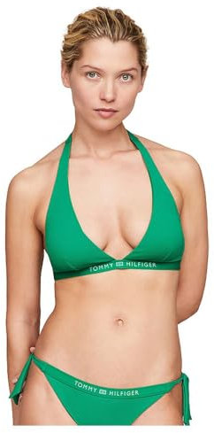 Tommy Hilfiger Damen Triangle Fixed Rp Uw0uw05257 Dreieckig, Green (Olympic Green), S