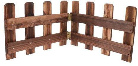 Sosoport 1stk Weihnachtsbaumzaun Rasen Lattenzaun Weihnachtsbaum Zaun Landschaftsgestaltung Weihnachtsbaum Tor Einfassungszaun Terrassenzaun Gartenzaun Drinnen Draussen Gartenbedarf Holz