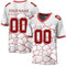Personalisiertes American Football Trikot mit Namen Nummer Benutzerdefinierte Herren Sporthemden Trikot Atmungsaktiv Personalisierte Fußballtrikots Fußball Shirt für Frauen Männer Jugend Kind,S~7XL