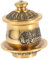 BESTOYARD Wasserspendenbecher Aus Kupfer Für Buddhistische Rituale Handgefertigte Opferbecher Mit Feiner Verzierung Für Tempel Und Heimdekoration