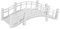 CHICAMPERA Dollhouse Miniature Arch Bridge Accessory Vintage Landscape Garden Figurine for Terrarium Bonsai and Fairy Tale Decorations for Outdoor Miniature Parks