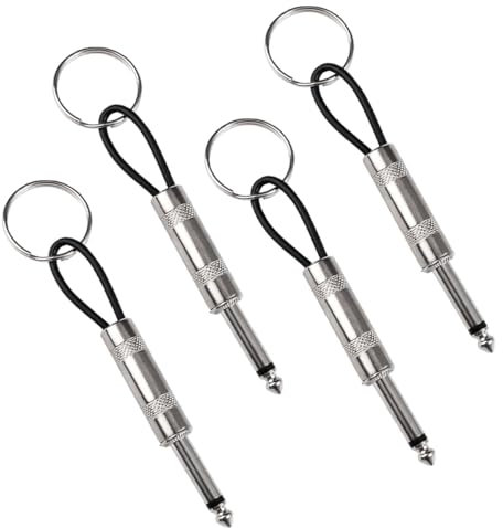 4 Pezzi Marshall Portachiavi da Parete, Portachiavi per Amplificatore per Chitarra in Lega di Zinco,Regalo per Gli Amanti Della Musica, Portachiavi Marshall per Ingresso, Sala Musica e Casa