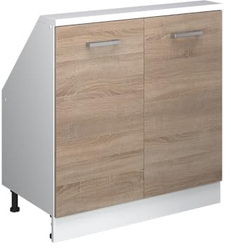 Vicco Mobile cucina sottotetto R-Line, Sonoma, 80 cm