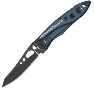 Leatherman Skeletool KB, Nocturnal | Taschenmesser mit Edelstahlklinge und Flaschenöffner