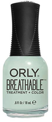 ORLY Nagellack Breathable Fresh Start Grün 18 ml – 1-Step Pflege & Farbe | Atmungsaktive Pflegeformel mit Arganöl, Vitamin B5 & C: pflegt die Nägel und kommt ohne zusätzlichen Base- und Topcoat aus
