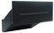 D-041 Anthrazit (RAL 7016) Mauerdurchwurf Briefkasten (Tiefe: 23-38 cm) - LETTERBOX24.de