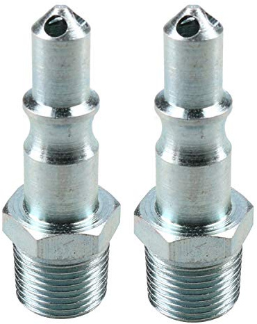 PCL 60 Series Adaptor Plug Male Thread 3/8 BSP Air Hose Line Fitting ACA2661 x2