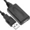 CABLEPELADO Cable Alargador USB 2.0 | Cable Extensor USB Tipo A Macho a Hembra | Velocidad hasta 480 Mbit/s | Impresora,Ratón,Teclado,Pendrive,Mando de PS, Disco Externo,Ordenador | Negro | 15 Metros