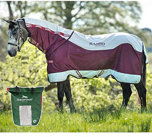 Insekten-/Sommerdecke für Pferde Horseware Rambo Series Turnout