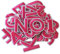 GYGYL 72 Pieces Iron on Letters and Numbers Patches, Pink Letter Patches Alphabet Embroidered Patch A-Z, Numbers 0-9 Applique for Clothes, Dress, Hat, Socks, Jeans, DIY Accessories