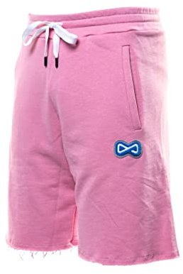 Illogico Bermuda in Maglina Rosa 100% Cotone Taglia XL