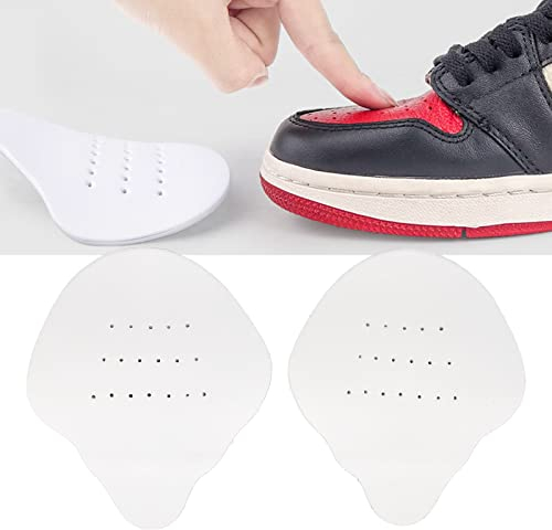 1 Paire de Protection Anti-rides pour Chaussures Air Force PE Empêcher les Rides Respirant Prolonger la Vie des Chaussures Sneaker Crease Protector pour un Usage Quotidien(S(35-39))