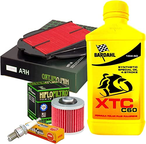 KIT TAGLIANDO MANUTENZIONE PER YAMAHA TDM 900 OLIO XTC FILTRI E CANDELE