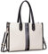 ESTARER Laptoptasche Damen 15.6 Zoll,Laptop Handtasche Wasserabweisendem Canvas Schultertasche,Groß Tote Bag Für Arbeit/Business/College