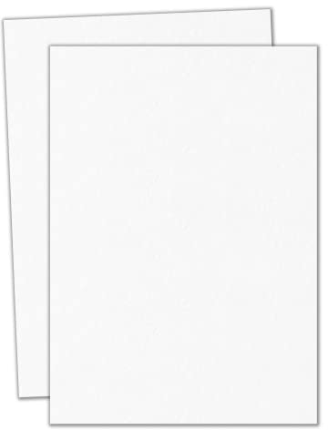 60 Blätt - 350g A4 Kartonpapier Weiß, Dickes Papier zum Drucken