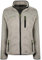 Geographical Norway Tamoureuse Lady - Giacca in Pile Donna con Zip - Abbigliamento Caldo Comodo - Felpa Maniche Lunghe Resistente - Maglione Invernale Ideale Autunno Inverno (Grigio Chiaro XL)