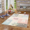 Pergamon Kinderteppich | Spielteppich | Kurzflor | Verschiedene Motive, Größe:200x290 cm, Farbe:Pastell Bunt