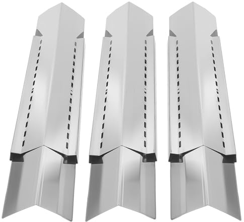 WELL GRILL 30,5cm bis 66cm Einstellbare Flammenverteiler Edelstahl Brennerabdeckung Flavorizer Bars Hitzeschild für Brinkmann, Landmann, Campingaz, Burnhard und die meisten Gasgrills