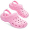 CityComfort Zuecos Invierno con Forro Sherpa para Mujer - Regalos Mujeres (Rosa, 38 EU)