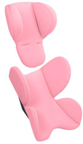 Ruwshuuk Baby-Autositzkissen – weiche Kinderwagen-Kissen, Kopf-Nackensitz-Einlage zur Körperunterstützung, extra weiches Kopf- und Körperstützkissen für Kinder