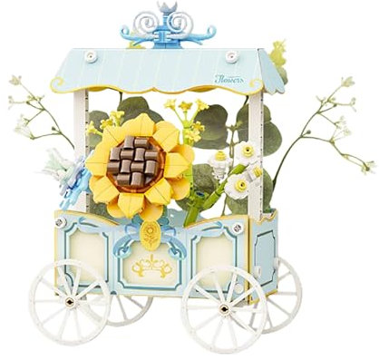 Pantasy 15026 Sunflower Cart Klemmbausteine Spielzeug Bausatz-NEU-OVP