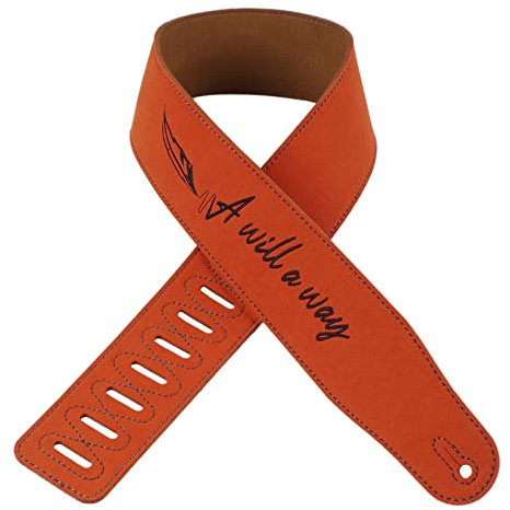 Gitarrengurt Aus Wildleder 41–57 Zoll Langlebiger Verstellbarer Bassgurt Bequem Und Leicht Zu Tragen Zubehör Für E Gitarre