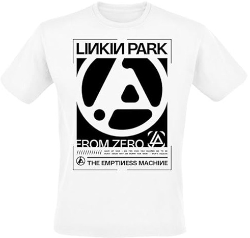 Linkin Park from Zero The Emptiness Block Männer T-Shirt weiß