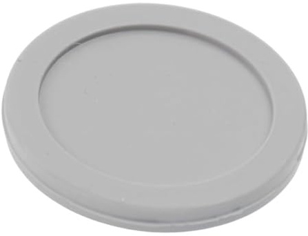 Dishwasher Rinse Aid Rubber Cover 5254442 Compartible With Miele Dishwashers Rinse Aid Seal 5254441, Gray Rubber Cap for Dosing Combination Compartment 5254440