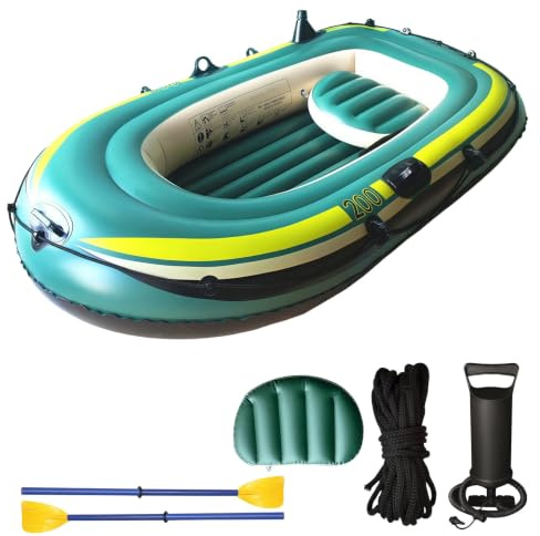 Aufblasbares Fischerboot 2 Person, Doppel PVC Aufblasbares Kajak