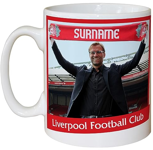 Personalised Liverpool FC Manager Tasse