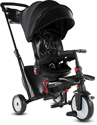 smarTrike 5501100 STR7 Urban 5500812-Dreirad, Schwarz