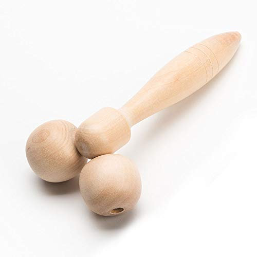Visage En Bois Rouleau Masseur 360 Rotation Plein Corps Forme Visage Mince Outils De Massage Levage Rides Remover