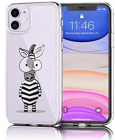 Verco Funda para iPhone 11, Delgada Case para Apple iPhone 11 Carcasa de Silicona Funda, Anti- Arañazos Transparente, 6,1 Pulgadas