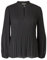 Plissée-Bluse aus Chiffon Black 32