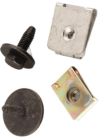 Keenso Unterboden-Clips Motor-Unterboden-Clips Schraubensatz Metallersatz für E-Klasse W211 2002-2008