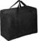 180L Extra Grande Bolsa de Almacenamiento con Asa y Cremallera, Gran Bajo la Cama Almacenaje Bolsa, Impermeable Bolsa Mudanza, Bolsas de Transporte para Guardar Ropa Edredones Viaje (Negro)