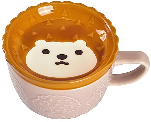 WHJY Tazas de cerámica con tapa, taza de café Kawaii con tapa, regalos japoneses novedosos para amantes de los gatos, 10 onzas