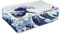 PlayVital Cover Antipolvere per ps5 Console, Copertura Nylon Orizzontale Custodia Protettiva Impermeabile, Disc&Digital Edition, Grande Onda