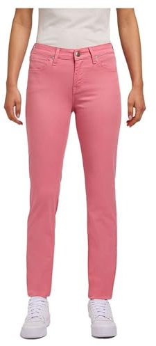 Lee Marion Straight Pantalon, Rose Cassie, 28W x 31L Femme