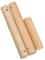 10 Stück Holzstäbchen,Bastelstäbe Holzstange Holzstäbe mit Loch zum Basteln 100x15mm Rundstäbe Holzstäbe für Handgemachte Geschenke Modellbau DIY Papageientreppe Basteln Dekoration,Holzfarbe