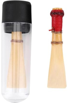 ibasenice 2stücke Bassoon Reeds Handgefertigte Fagottrohre Aus Natürlichen Materialien Kompakt Und Tragbar Für Basson-spieler Verlängert Die Lebensdauer Des Instruments