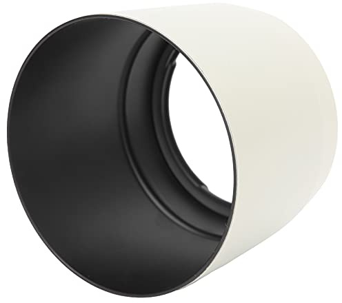 VBESTLIFE Gegenlichtblende, Praktischer Objektivschutz für Kamera, ABS-Material, weiß, Matt, Angebot für Objektivzubehör für Kamera-Objektiv-Assistent für Fotografie-Werkzeuge für Fotografen